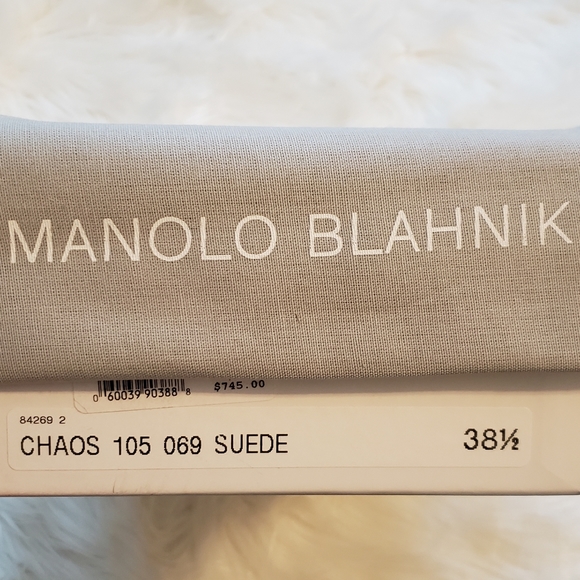 🆕️ Manolo Blahnik Chaos Leopard Suede heels - Picture 7 of 8